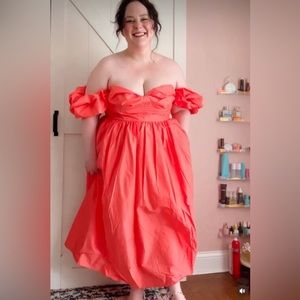 Bustier Off the Shoulder Dress